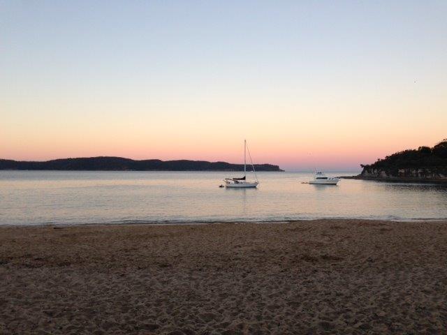 Sunset at Pearl Beach